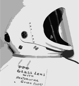 NASA flight suit development sketch
